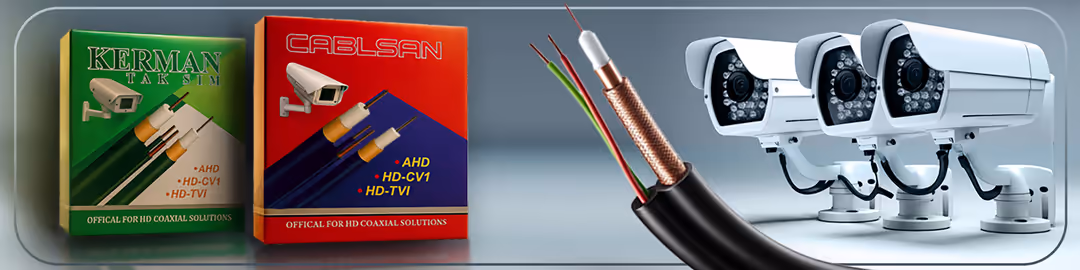 دریاتل | تولید کننده انواع سیم و کابل مخابراتی/ شبکه و کواکسیال 3 دوربین دسکتاپ